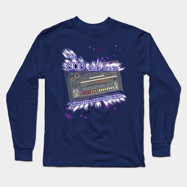 Old Skool Hip Hop Beats Long Sleeve T-Shirt by djmrice